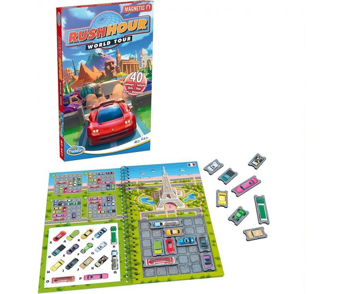 Игра головоломка Rush Hour Travel (Час пик Дорожная). Thinkfun (76544)