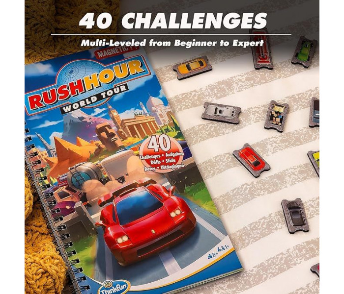 Игра головоломка Rush Hour Travel (Час пик Дорожная). Thinkfun (76544)