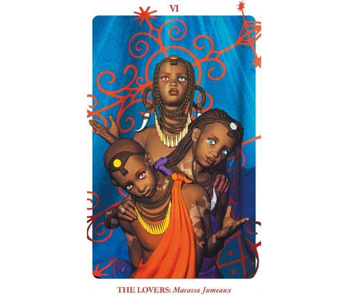 Набор Таро Вуду - Voodoo Tarot: Spirit Box Kit Cards. Lo Scarabeo