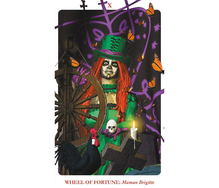 Набор Таро Вуду - Voodoo Tarot: Spirit Box Kit Cards. Lo Scarabeo