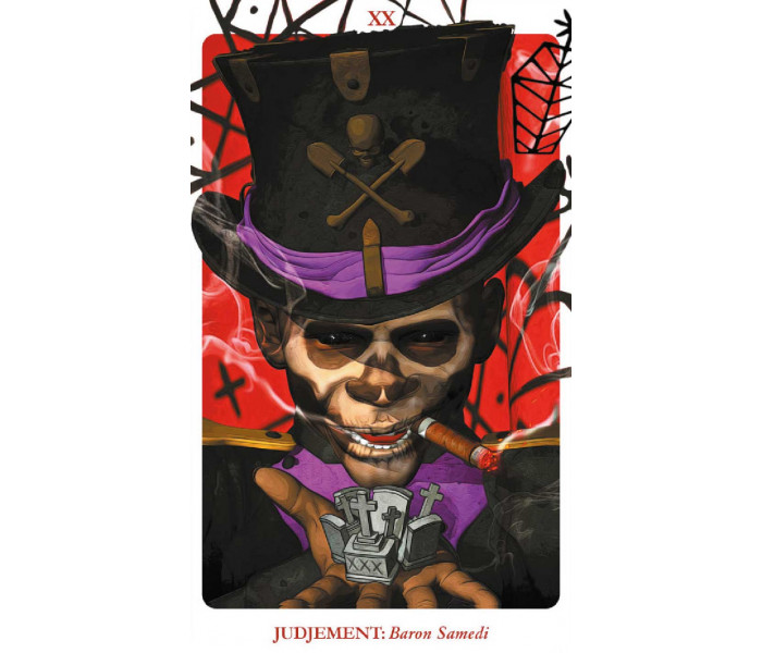 Набор Таро Вуду - Voodoo Tarot: Spirit Box Kit Cards. Lo Scarabeo