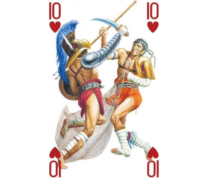 Игральные карты Гладиаторы - Gladiators Playing Cards. Lo Scarabeo