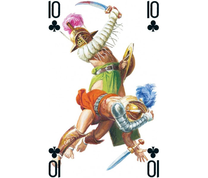 Игральные карты Гладиаторы - Gladiators Playing Cards. Lo Scarabeo
