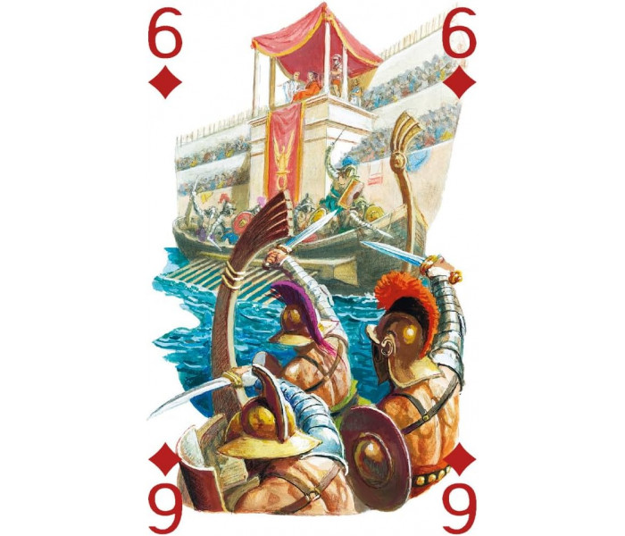 Игральные карты Гладиаторы - Gladiators Playing Cards. Lo Scarabeo