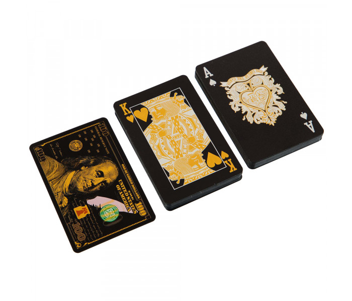Пластикові карти Dollar Black, Bridge Size (IG-3482)