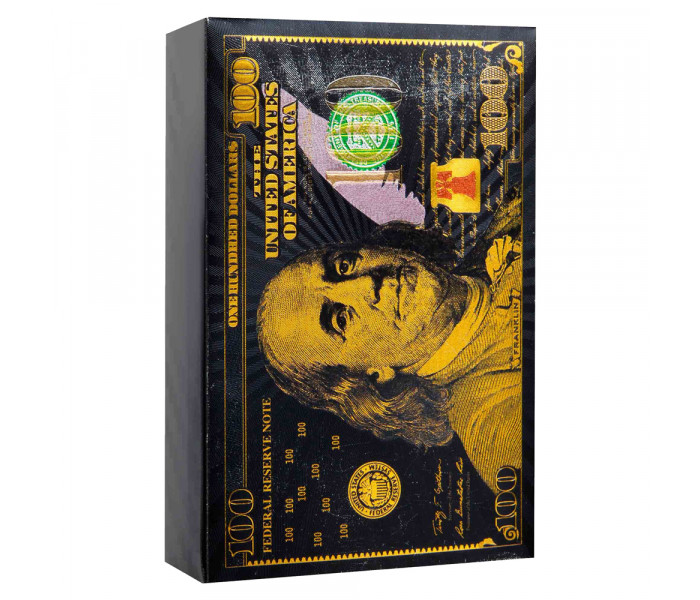 Пластикові карти Dollar Black, Bridge Size (IG-3482)