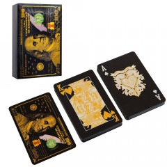 Пластикові карти Dollar Black, Bridge Size (IG-3482)