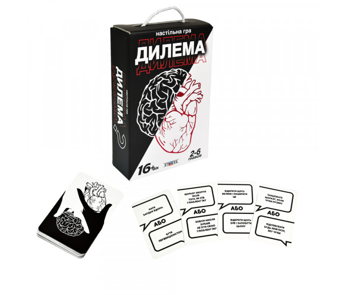 Настольная игра Дилемма (УКР). Strateg (30397)