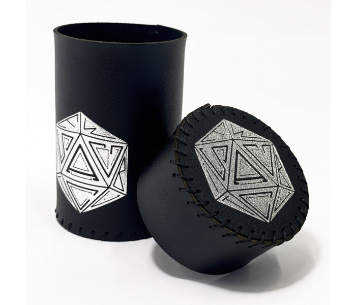 Чаша для гральних костей Dice-Print black (pi-dc004)