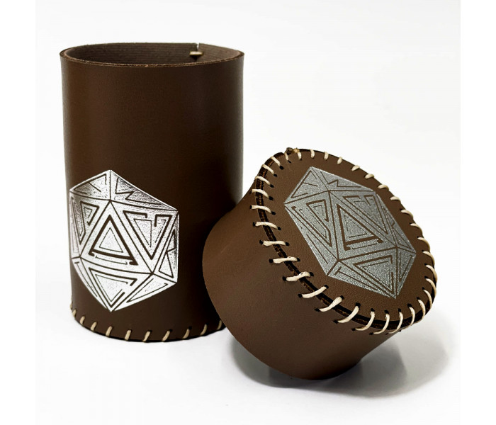 Чаша для гральних костей Dice-Print brown