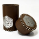 Чаша для гральних костей Dice-Print brown