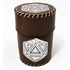 Чаша для гральних костей Dice-Print brown