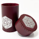 Чаша для гральних костей Dice-Print burgundy (pi-dc006)