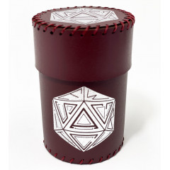 Чаша для гральних костей Dice-Print burgundy (pi-dc006)