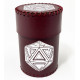 Чаша для гральних костей Dice-Print burgundy (pi-dc006)