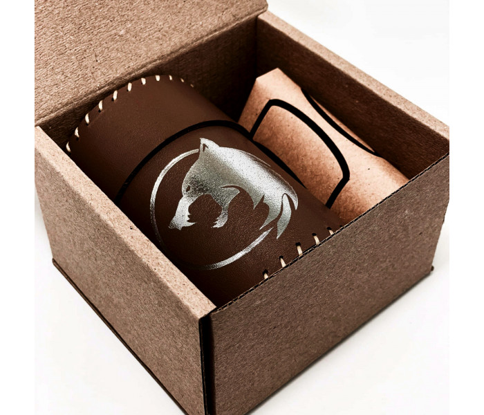 Стакан для кубиків Wolf brown