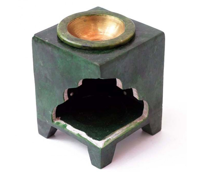 Аромалампа каменная 8x6,5x6,5 см. NO.-307 (9120037)