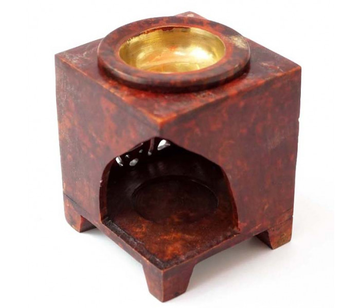 Аромалампа каменная 9,5x7,5x7,5 см. NO.-277 (9120017)