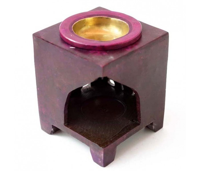 Аромалампа каменная 9,5x7,5x7,5 см. NO.-278 (9120018)
