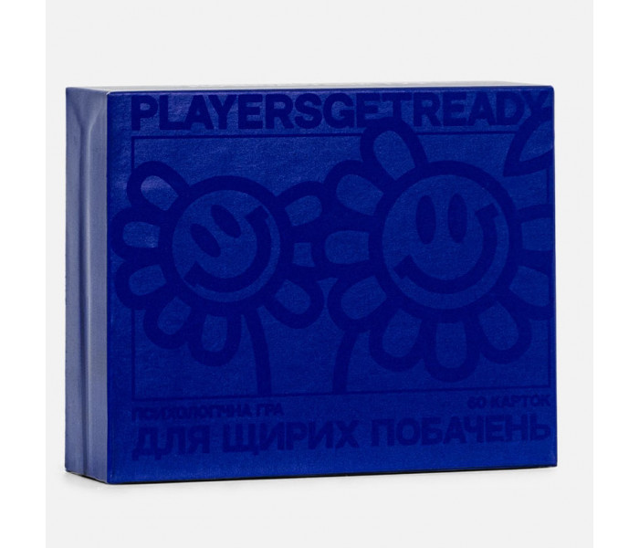 Психологическая игра Для щирих побачень (60 карт). Playersgetready