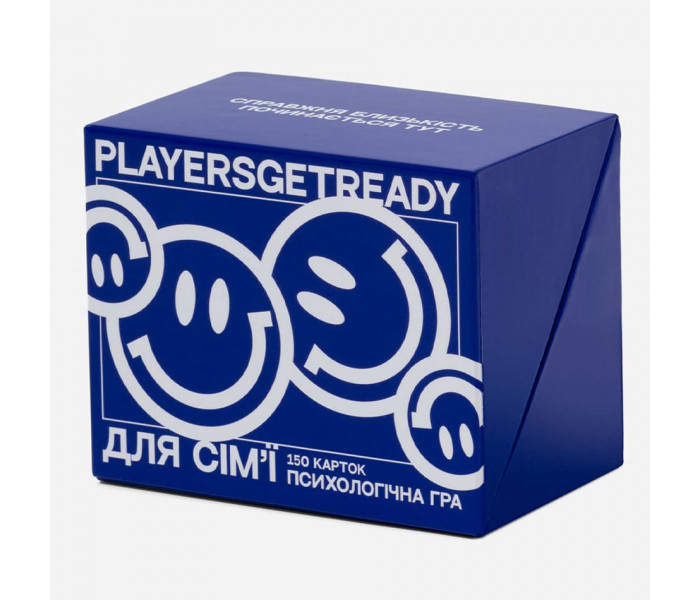 Психологическая игра Для семьи (150 карт). Playersgetready