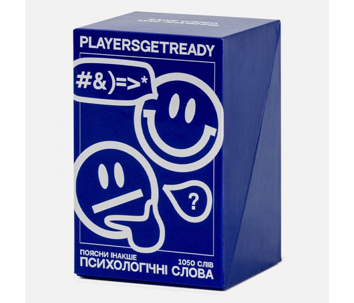 Настольная игра Объясни иначе психологические слова (УКР). Playersgetready