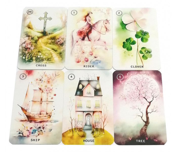 Сладкий Цветочный Оракул Ленорман - Sweet Blossom Lenormand Oracle