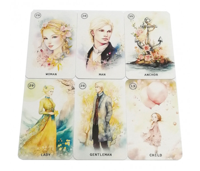 Сладкий Цветочный Оракул Ленорман - Sweet Blossom Lenormand Oracle