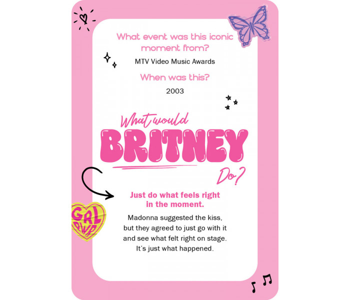 Карты Что бы сделала Бритни? - What Would Britney Do? Affirmation Cards. Rockpool Publishing