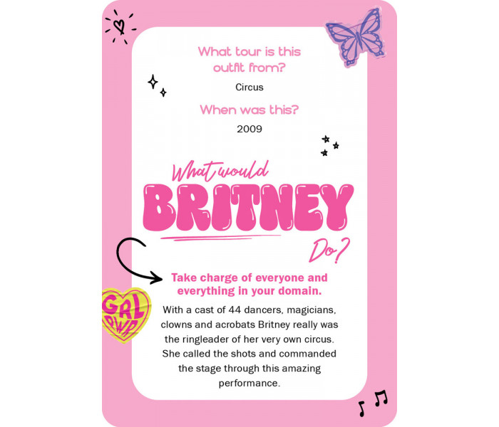 Карты Что бы сделала Бритни? - What Would Britney Do? Affirmation Cards. Rockpool Publishing