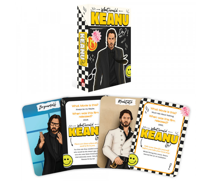 Карти Що б зробив Кіану? - What Would Keanu Do? Affirmation Cards . Rockpool Publishing