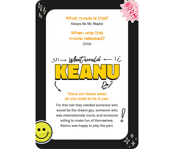 Карти Що б зробив Кіану? - What Would Keanu Do? Affirmation Cards . Rockpool Publishing