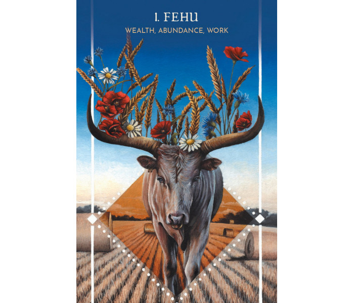Карти Руни: Путівник Тварин - Animal Guide Rune Cards. Blue Angel