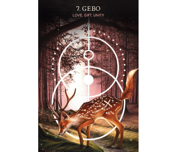 Карти Руни: Путівник Тварин - Animal Guide Rune Cards. Blue Angel