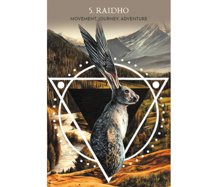 Карти Руни: Путівник Тварин - Animal Guide Rune Cards. Blue Angel