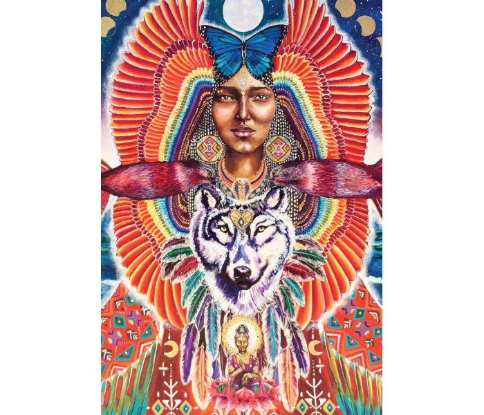 Кишеньковий Оракул Воїнів Землі - Earth Warriors Oracle Pocket. Blue Angel