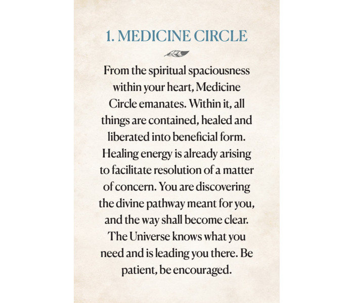 Оракул Зцілювального Серця - Medicine Heart Oracle Pocket. Blue Angel