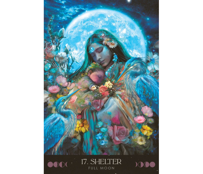 Оракул Місячного Храму - Moon Temple Oracle. Blue Angel
