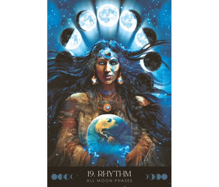 Оракул Місячного Храму - Moon Temple Oracle. Blue Angel