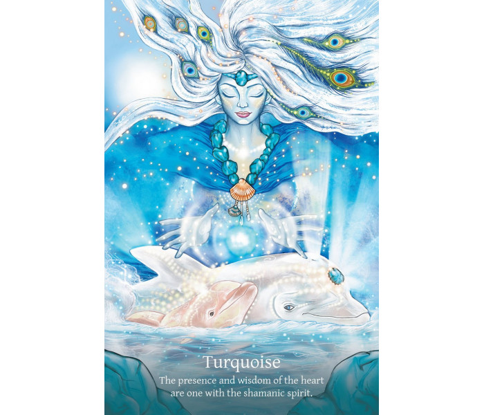 Оракул Кристаллов Шамана - Shamanic Crystals Oracle. Blue Angel