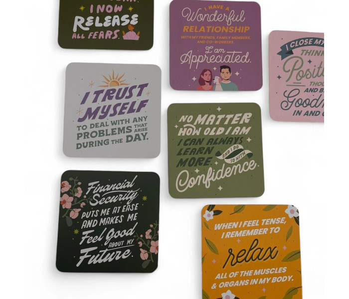 Карти Афірмацій Луїзи Хей: Життя без стресу - Louise Hay Affirmation Stress-Free Cards. Hay House