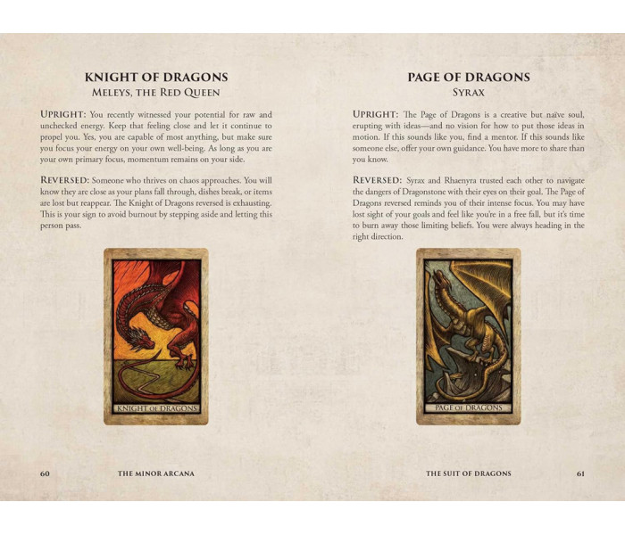 Таро Дому Дракона - House Of Dragon Tarot. Insight Editions