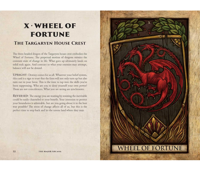 Таро Дому Дракона - House Of Dragon Tarot. Insight Editions