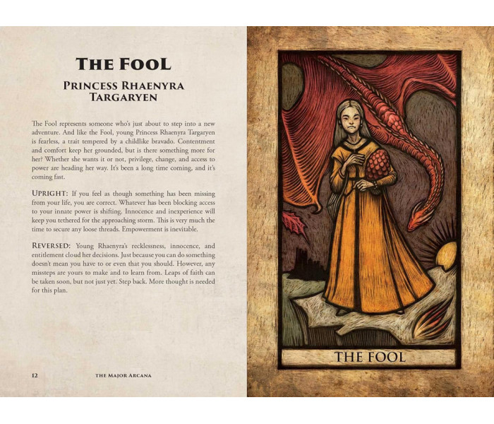 Таро Дому Дракона - House Of Dragon Tarot. Insight Editions