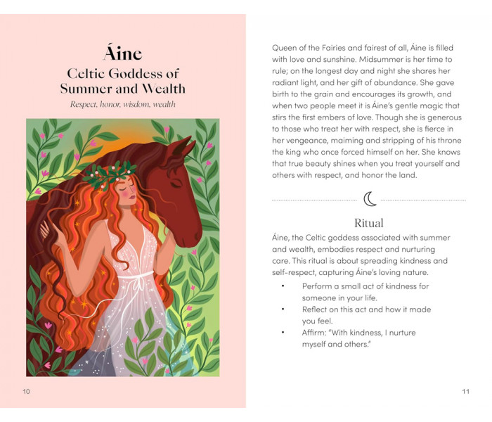 Оракул Богинь - Goddess Oracle Deck. Leaping Hare Press