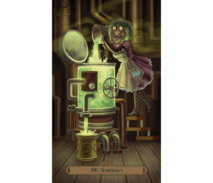 Таро Фей у стилі Стімпанк - Steampunk Faerie Tarot. Llewellyn