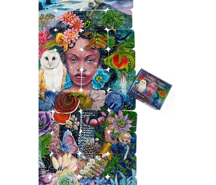 Карти афірмацій мудреця Індиго - Indigo Sage Affirmation Cards. Rockpool Publishing