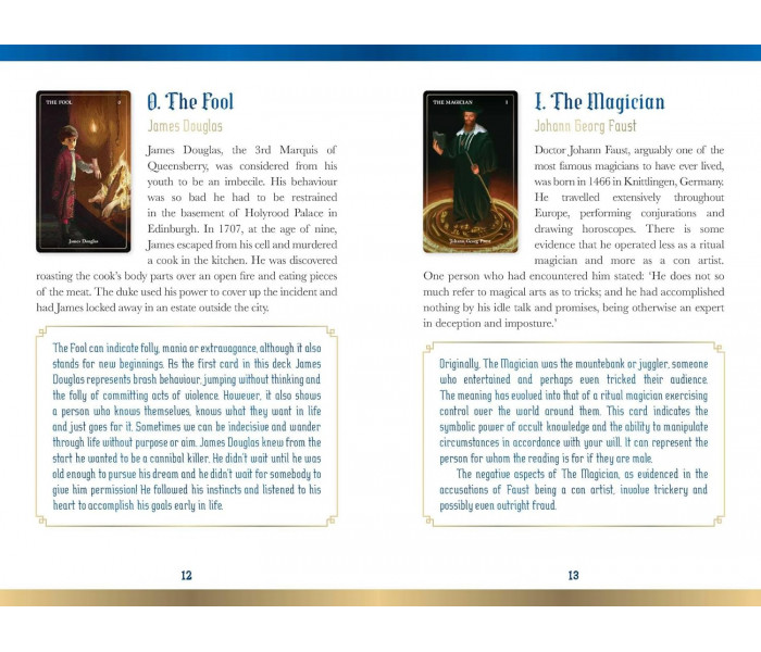 Таро "Маги, Мученики і Божевільні" - Magicians, Martyrs & Madmen Tarot. Rockpool Publishing
