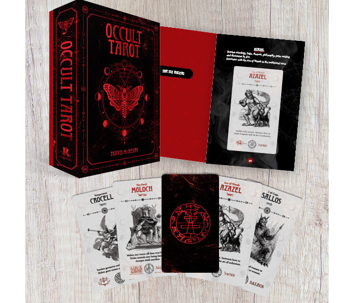 Оккультное Таро - Occult Tarot. Rockpool Publishing