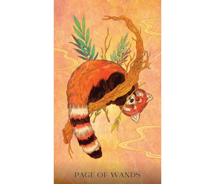 Карманное Таро Восточных Духов Животных - Oriens Animal Tarot in a Tin (Pocket Edition). Rockpool Publishing
